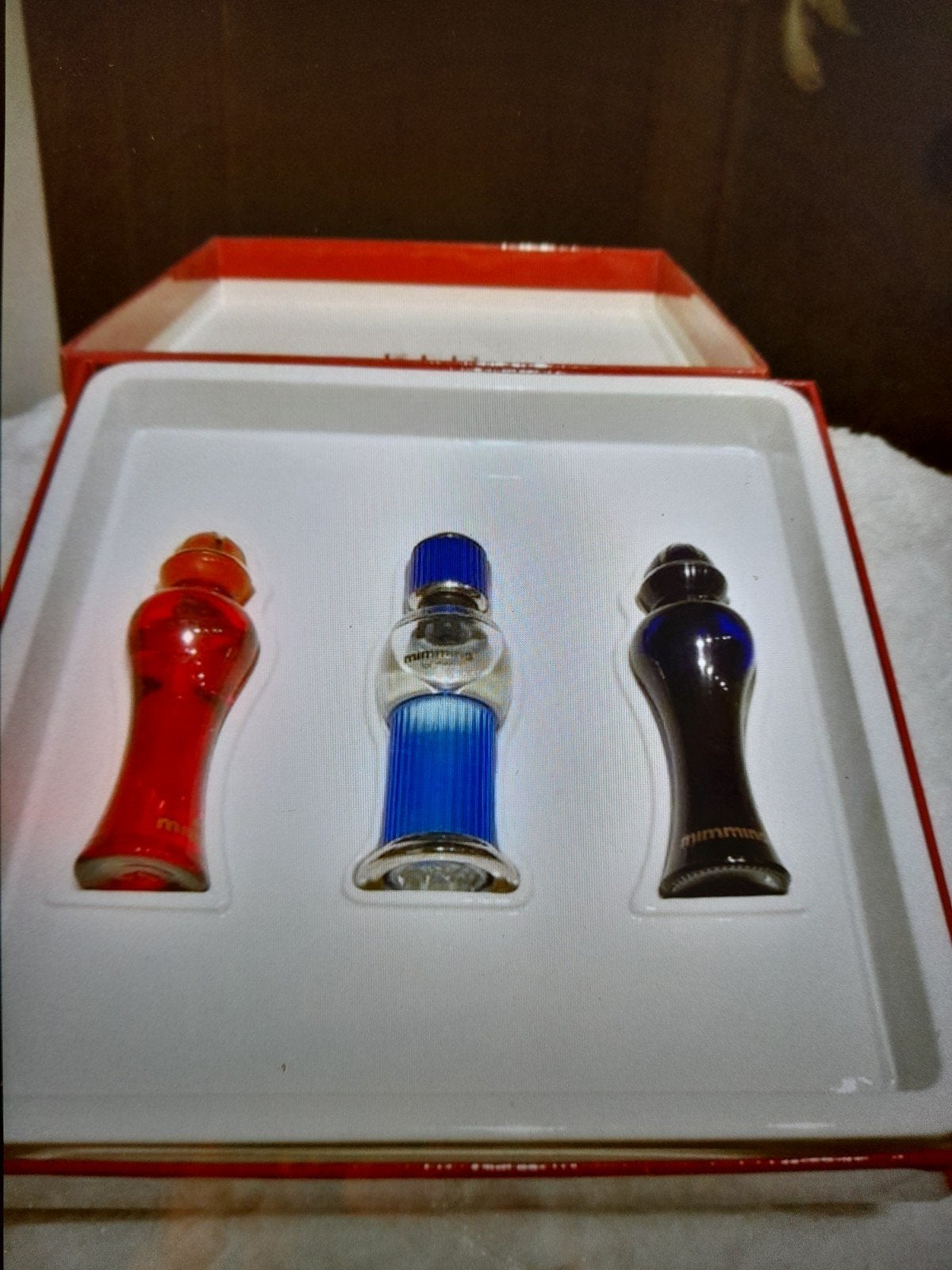 Coffret "Vintage" de 3 Miniatures Mimmina d'Intercosta, Collections, Parfums, Neuf, Miniature, Plein