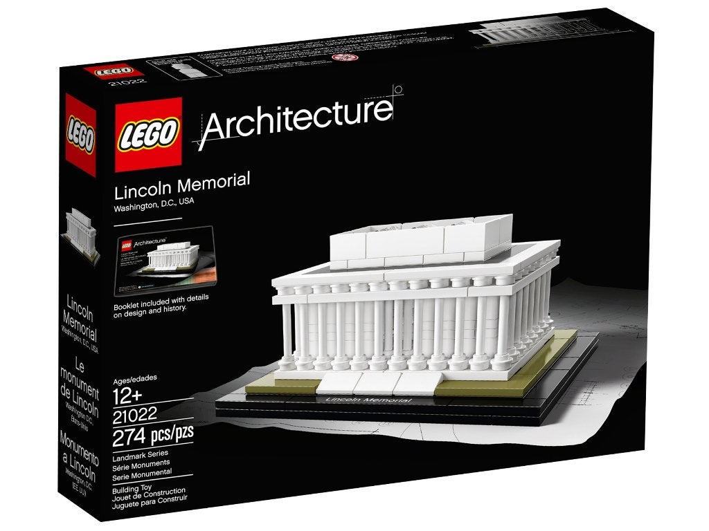 LEGO NIEUW SEALED Architecture 21022 Lincoln Memorial, Nieuw, Architecture, Ophalen of Verzenden, Complete set