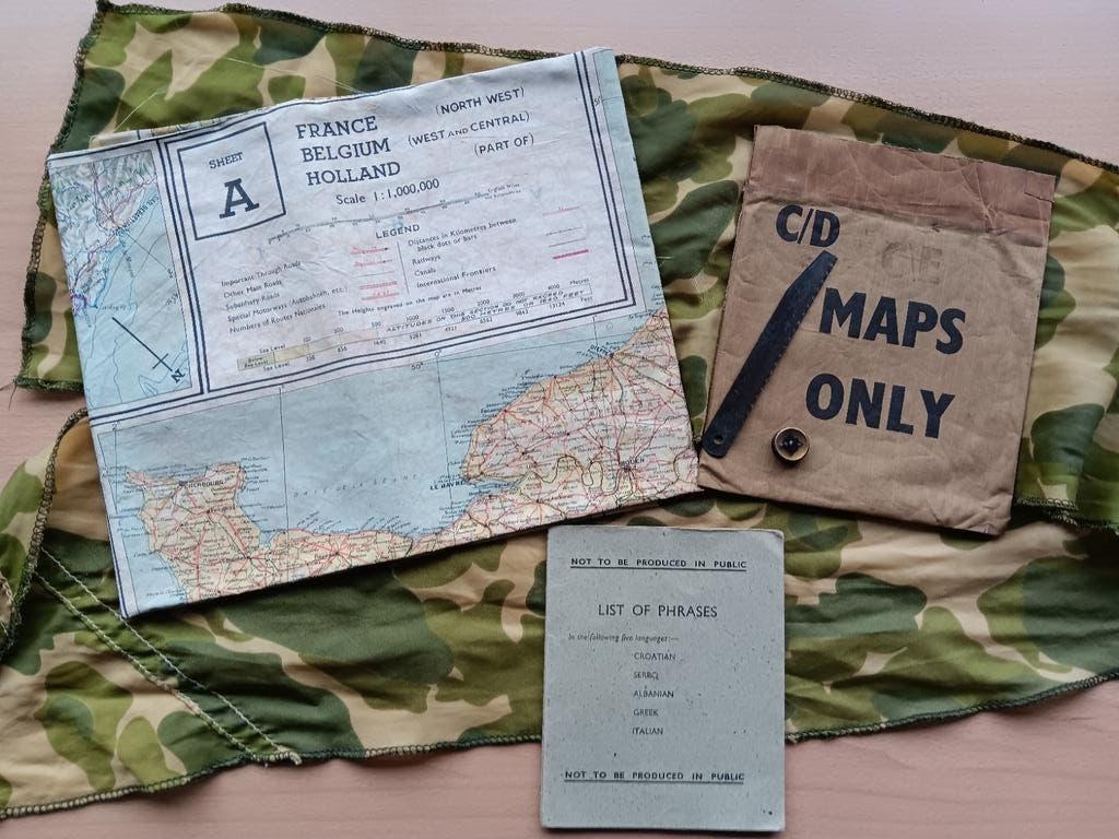 Us ww2 PARATROOPER ESCAPE KIT, Verzamelen, Ophalen of Verzenden