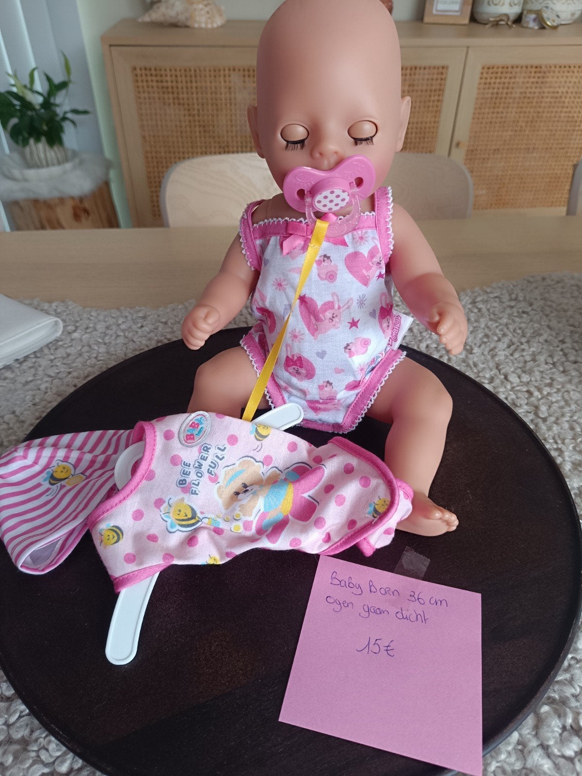 pop babyborn 36 cm, Kinderen en Baby's, Ophalen, Zo goed als nieuw