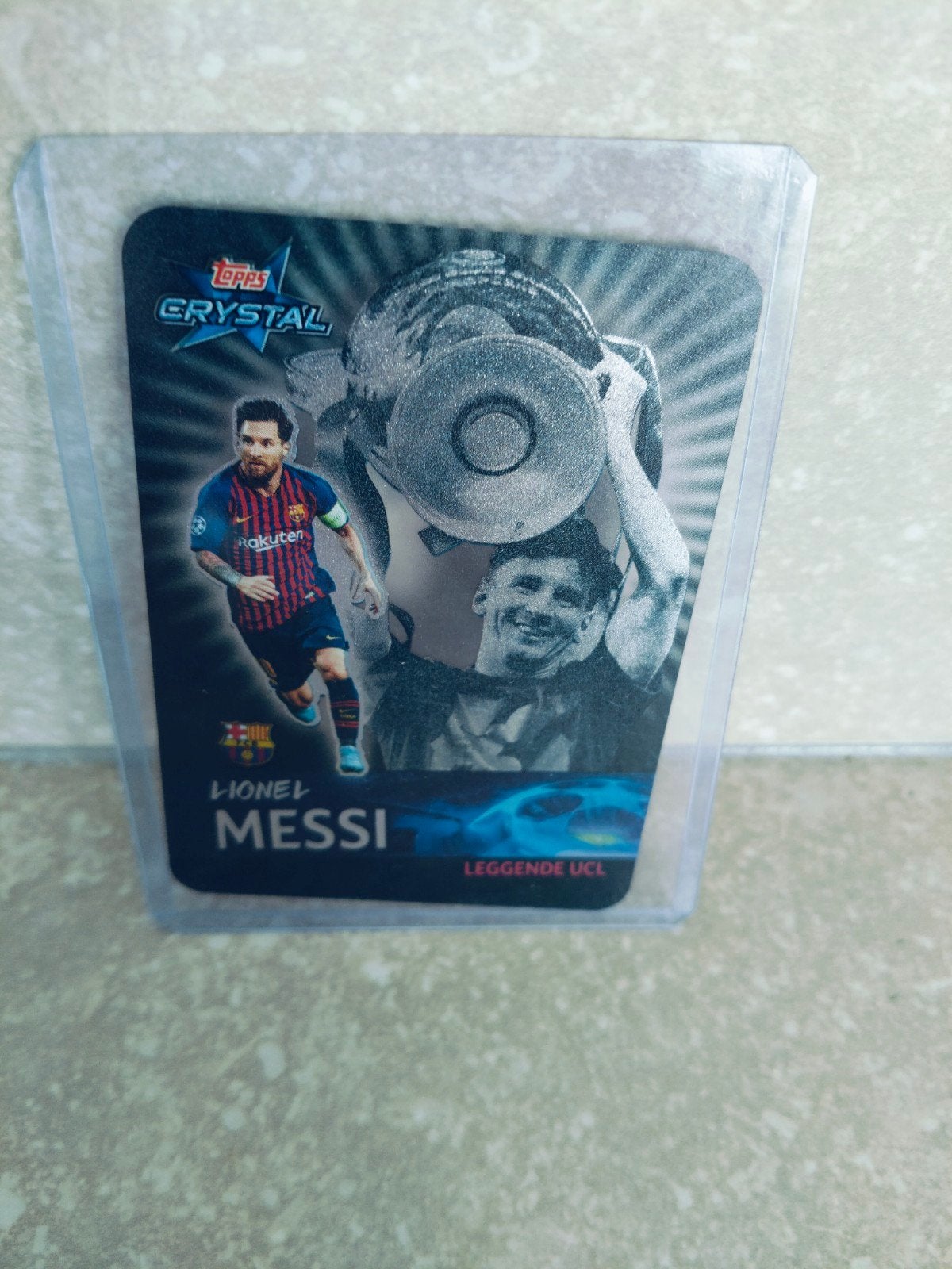 Topps crystal Lionel Messi 2018, Ophalen of Verzenden