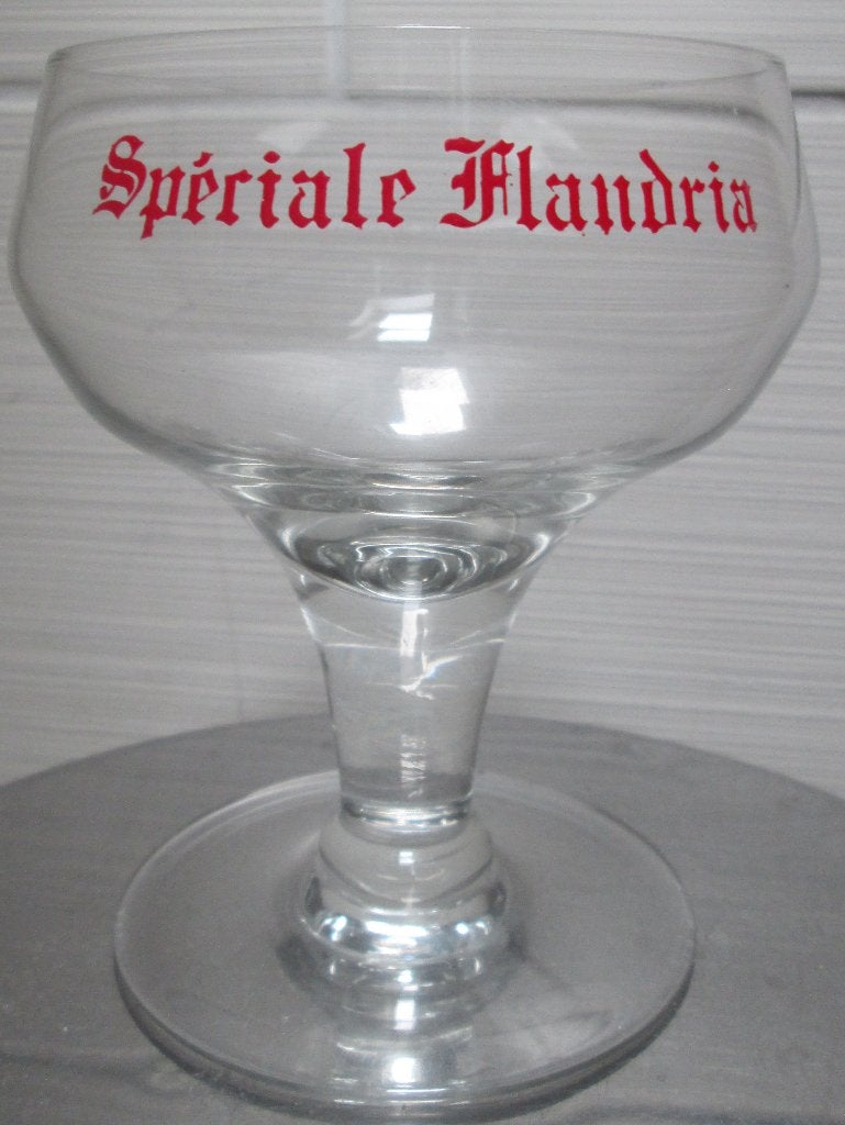Oud glas 'Spéciale Flandria" (Zulte), Verzamelen, Ophalen of Verzenden, Gebruikt, Glas of Glazen, Overige merken