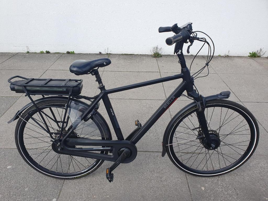 Herenfiets Stella Vicenza, Fietsen en Brommers, 55 tot 59 cm, Ophalen of Verzenden, 50 km per accu of meer