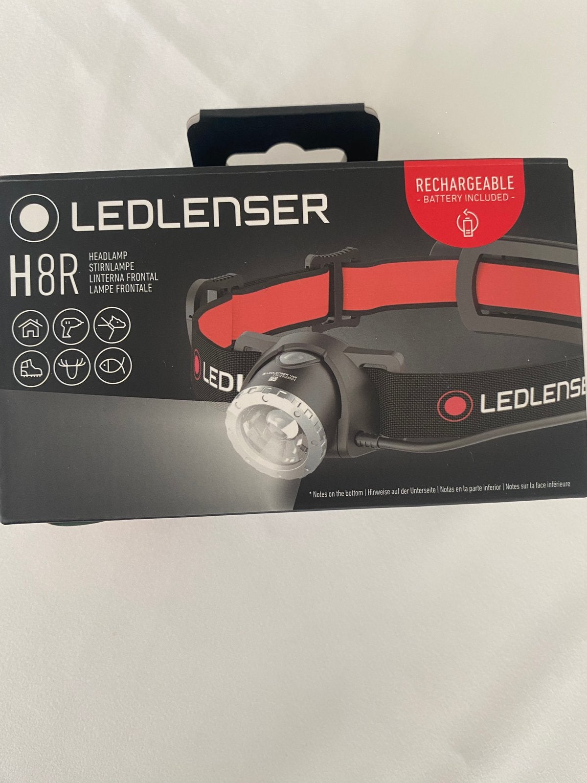 Lampe frontale Ledlenser H8R LED,, Enlèvement ou Envoi, Neuf