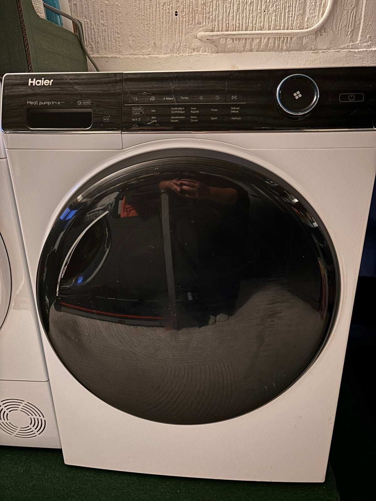 Sèche-linge Haier avec pompe à chaleur, 8 à 10 kg, Enlèvement, Utilisé, Classe énergétique A ou plus économe