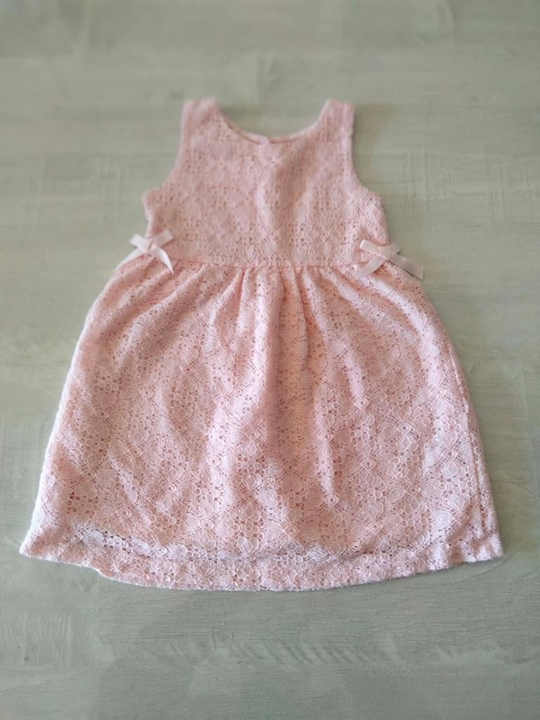 lichtroze kanten jurk H & M maat 92, Kinderen en Baby's, Kinderkleding | Maat 92, Meisje, H&M, Ophalen of Verzenden, Zo goed als nieuw