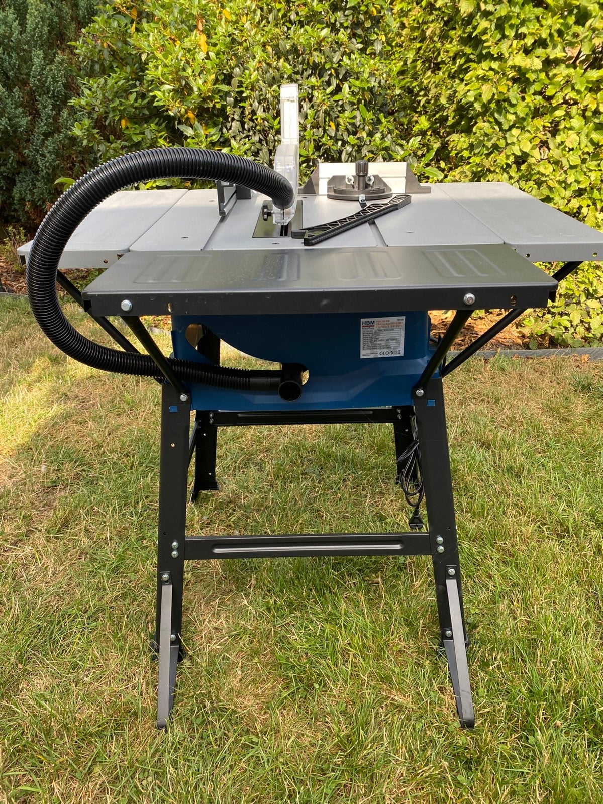 Nieuw -  250 mm Cirkelzaagtafel Met 2 Zijtafels 2000 Watt, Ophalen, Cirkelzaag, Nieuw, 30 tot 70 mm