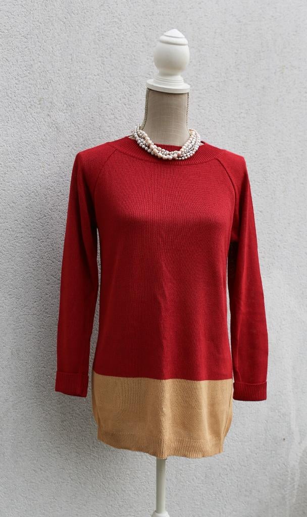 Joli pull Natan M, Rouge, Taille 38/40 (M), Enlèvement ou Envoi, Comme neuf