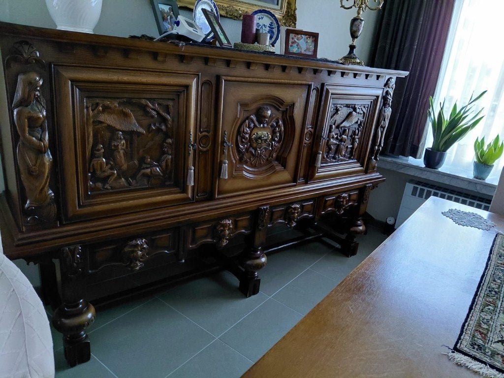 Buffetkast breugel, Enlèvement, Utilisé, Chêne