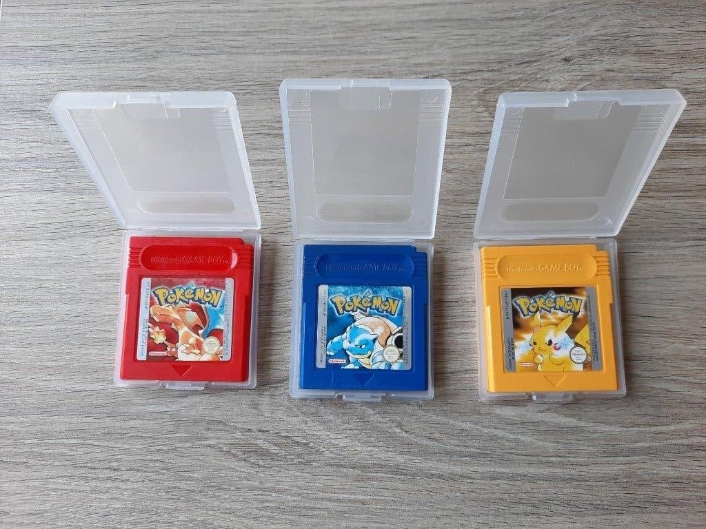 Pokémon Red/Blue/Yellow met nieuwe savings batterijen, 1 speler, Ophalen of Verzenden, Gebruikt