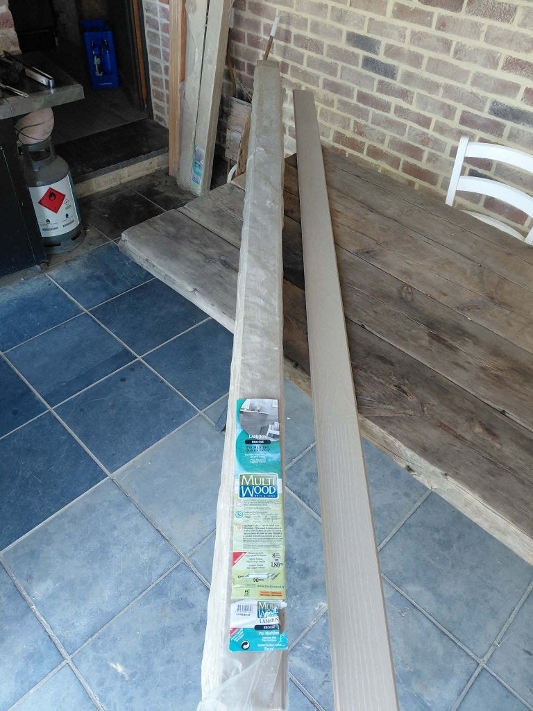 lambris brossé en pin maritime, Bricolage & Construction, Bois & Planches, Pin, Enlèvement
