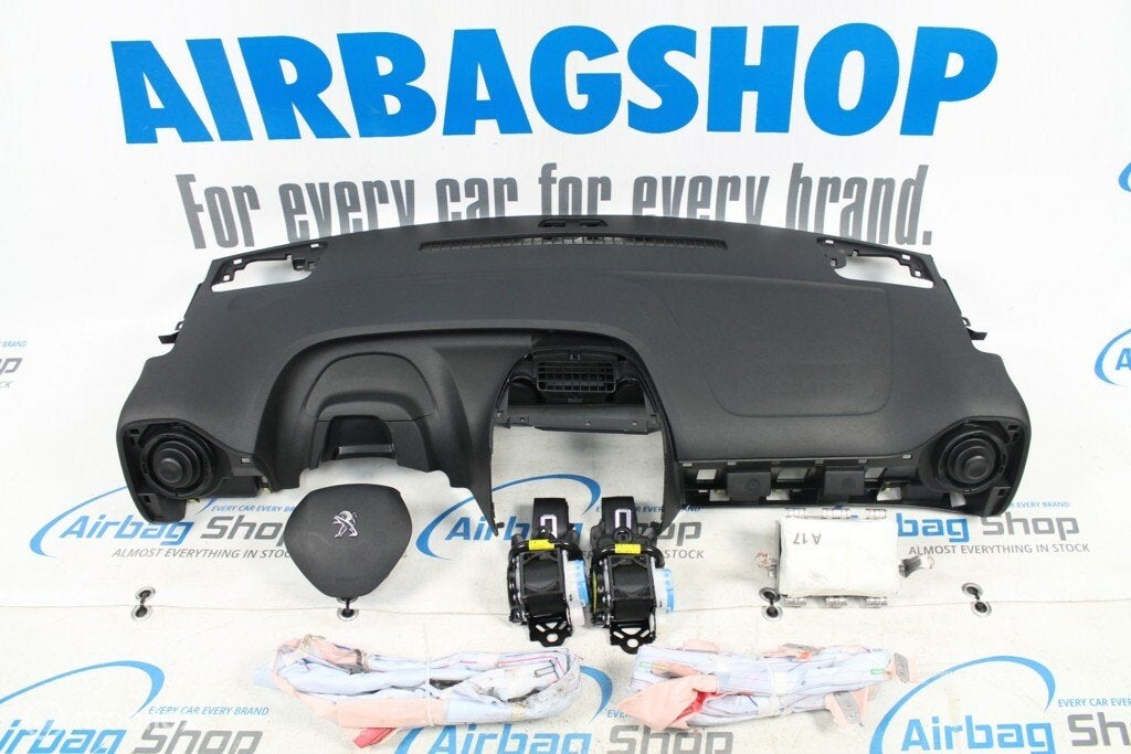 Airbag kit Tableau de bord + airbag toit Peugeot 108