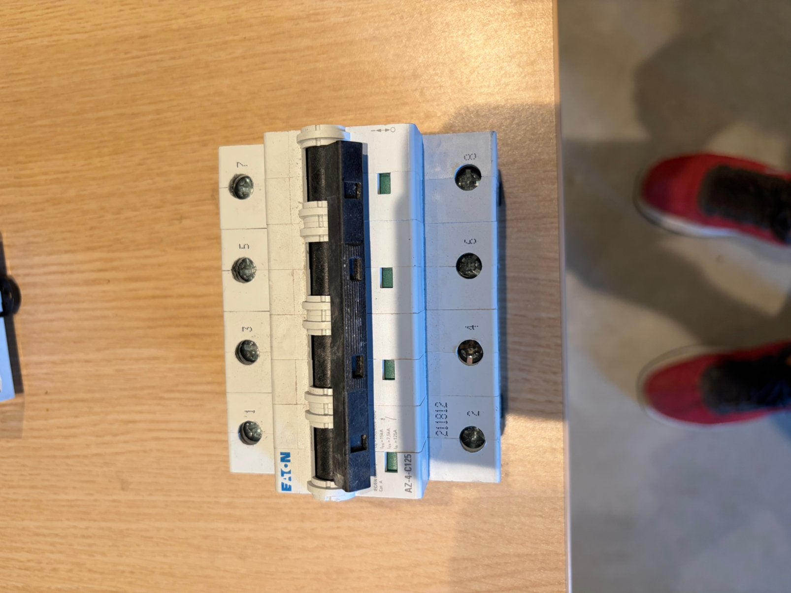 Automaat 4P 125 A, Doe-het-zelf en Bouw, Ophalen, Zo goed als nieuw