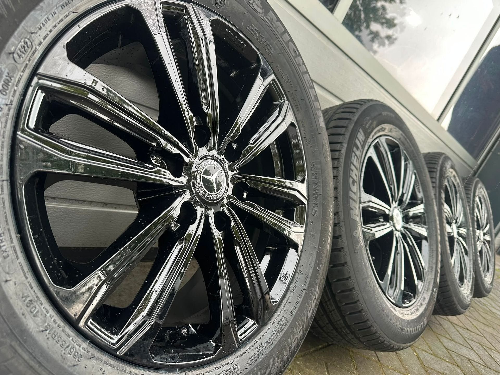 18 inch Mercedes Sprinter W907 W906 W910 velgen zomerbanden, 18 inch, Bestelwagen, 255 mm, -