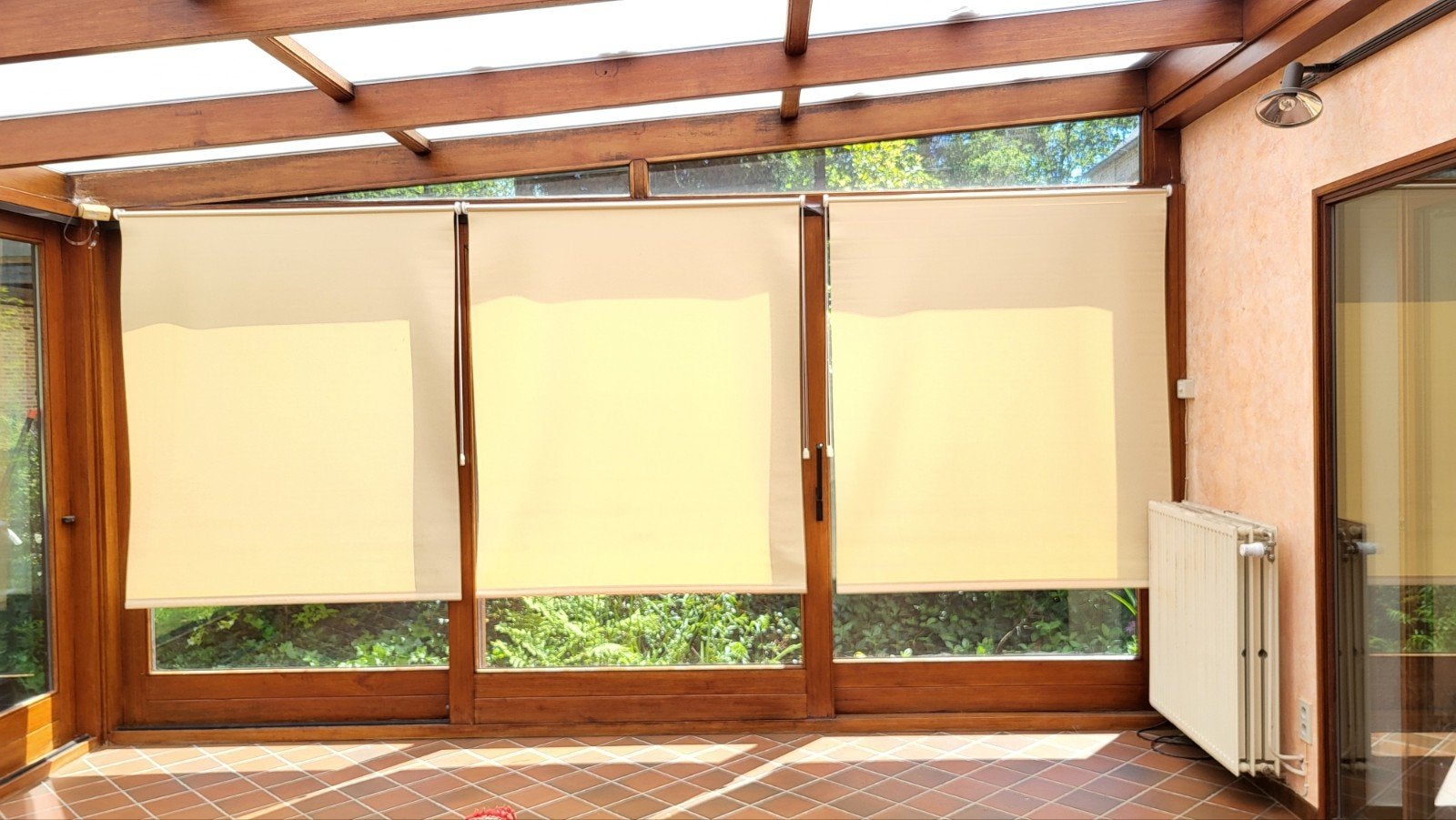 Houten veranda dubbel glas, Tuin en Terras, Overkappingen, Ophalen, Veranda