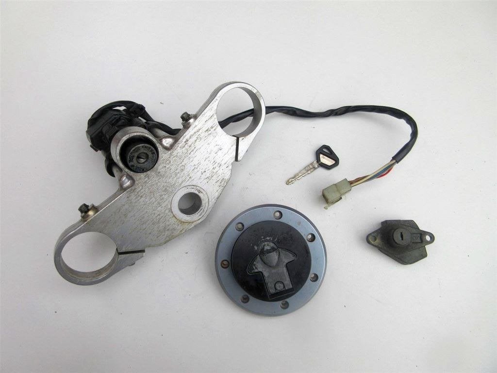 Kawasaki ZX7R slotenset ZX 7R slotset contactslot kroonplaat, Enlèvement ou Envoi, Utilisé
