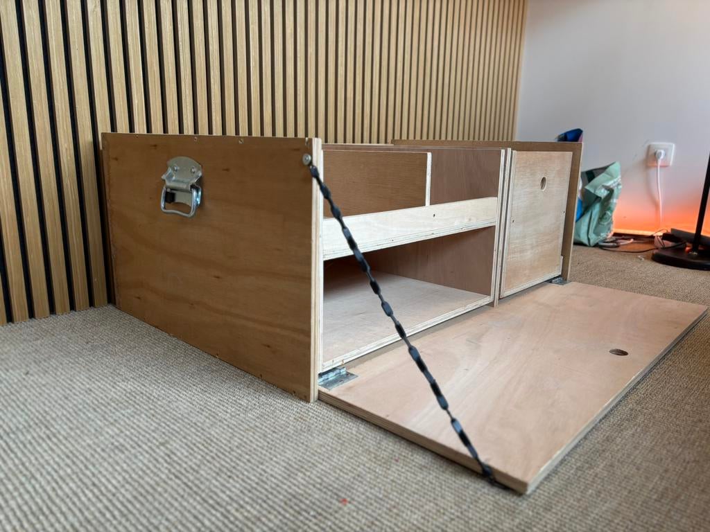 Amenagement tiroirs coffre van ou voiture vouage nomade, Maison & Meubles, Enlèvement, Utilisé