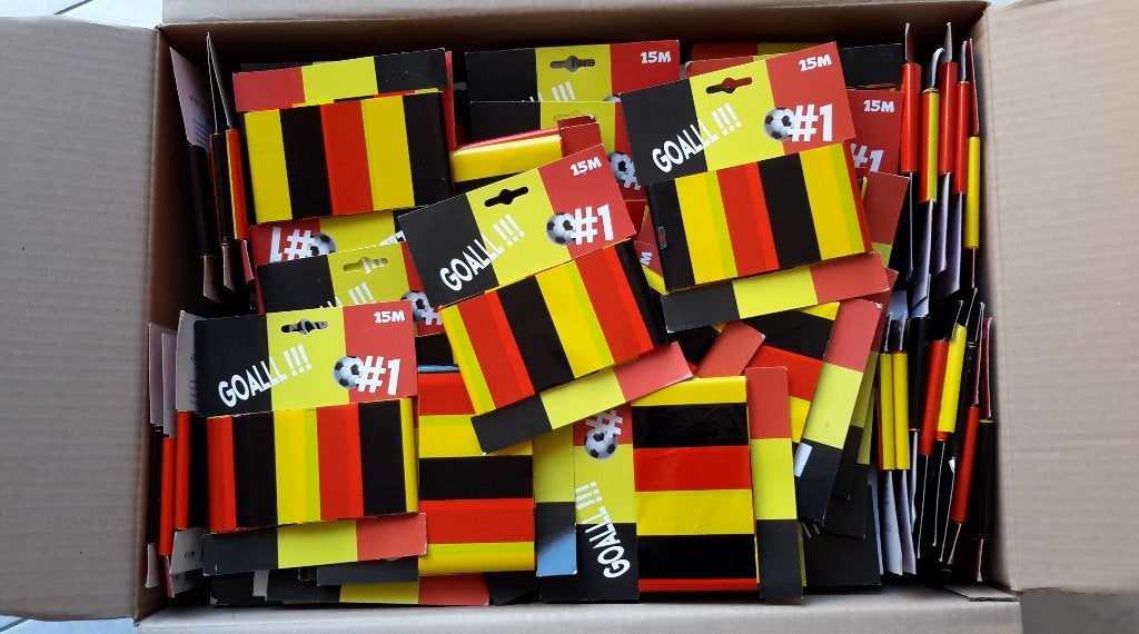 Lot / partij decoratie-lint BELGIUM / BELGIË 15m ( NIEUW ), Ophalen of Verzenden, Nieuw