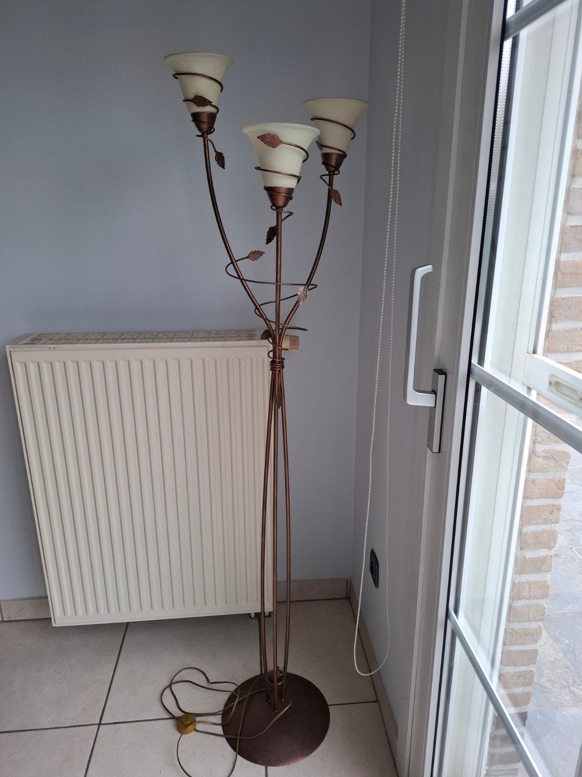 vloerlamp, Huis en Inrichting, Ophalen, Zo goed als nieuw, Metaal, 150 tot 200 cm