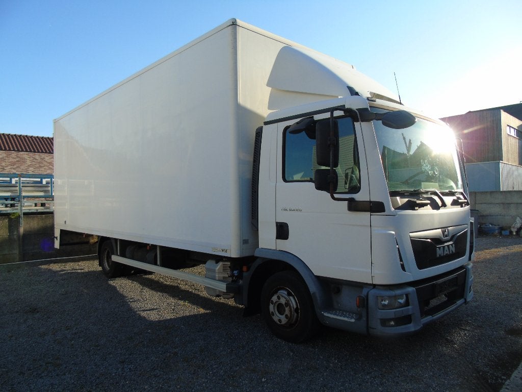 Man TGL 8.220 KST01 4.6 D *08/2014 *Camera *Navi *EURO 6, Auto's, Testrit aan huis, MAN, Wit, Leder
