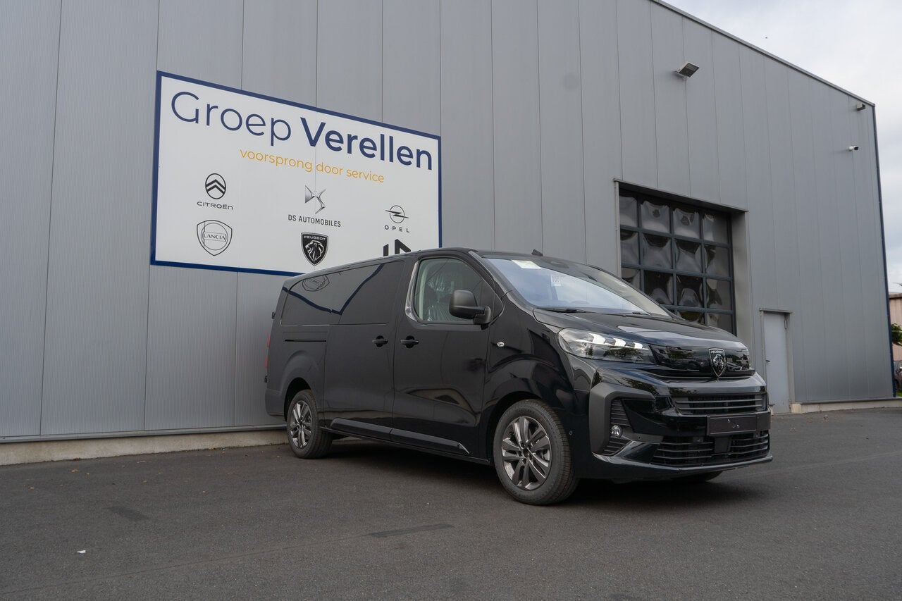 Peugeot Expert Dubbele Cabine XL *0km*, 2199 cc, Zwart, Leder, Bedrijf