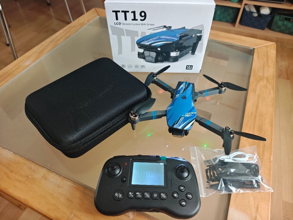 Opvouwbare 4K-drone met camera tegen obstakels, Audio, Tv en Foto, Cameradrone, 100 tot 1000 meter, Overige merken, Ophalen of Verzenden