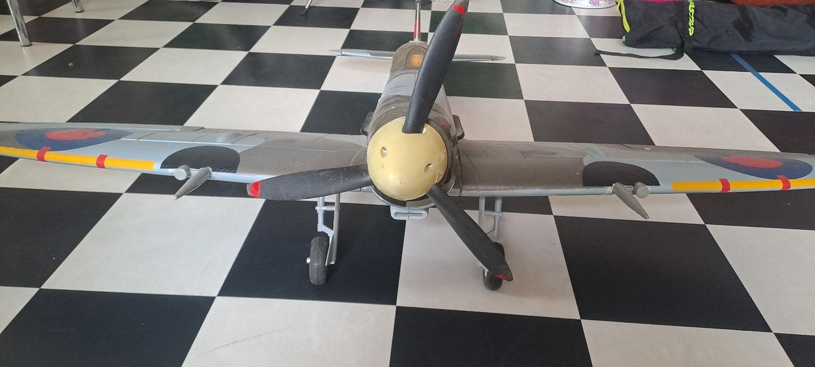 rc spitfire, Ophalen