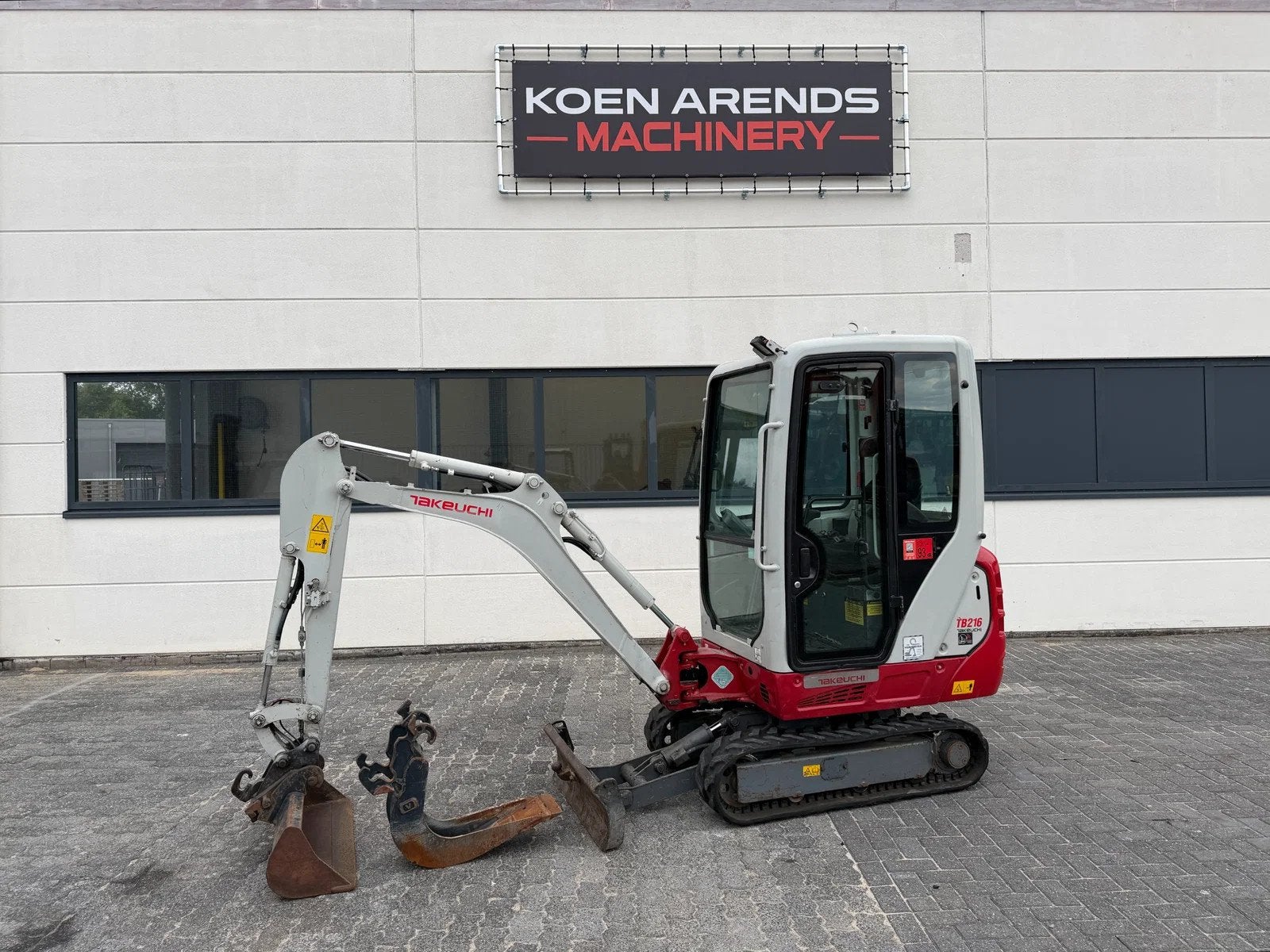 Takeuchi TB 216 Minigraver 2021 Lease mogelijk!, Zakelijke goederen, Takeuchi, Nvt, NL, Graafmachine