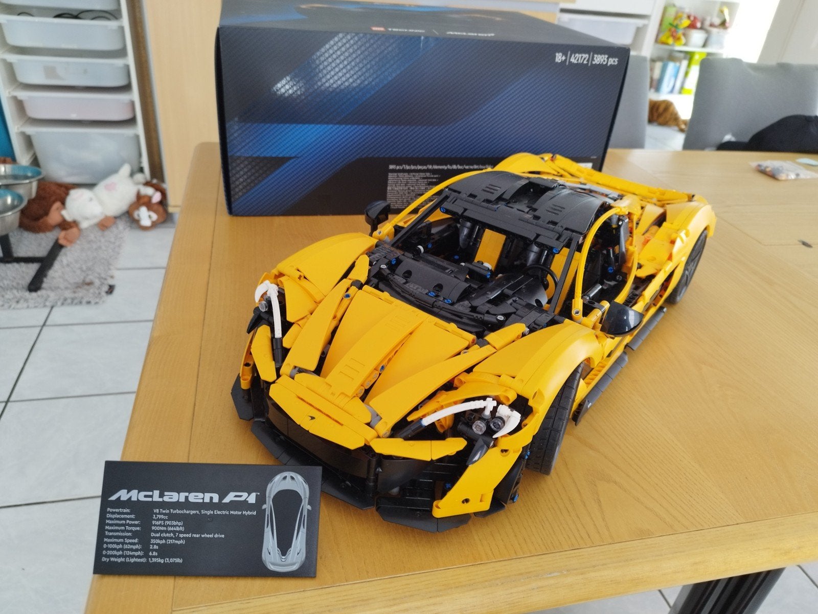 lego P1 McLaren 42172, Ophalen of Verzenden, Lego