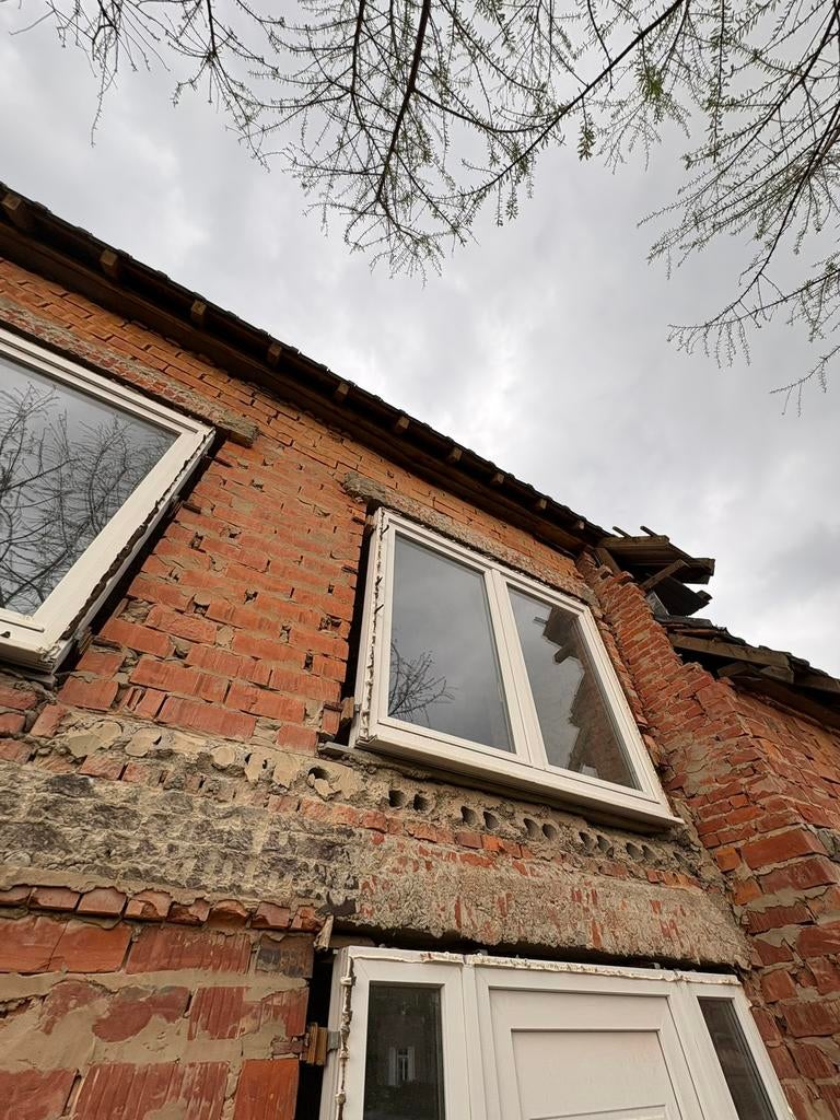 PVC Raam met vleugel - dubbel glas (B: 150 / H:145), Doe-het-zelf en Bouw, Ophalen, Zo goed als nieuw