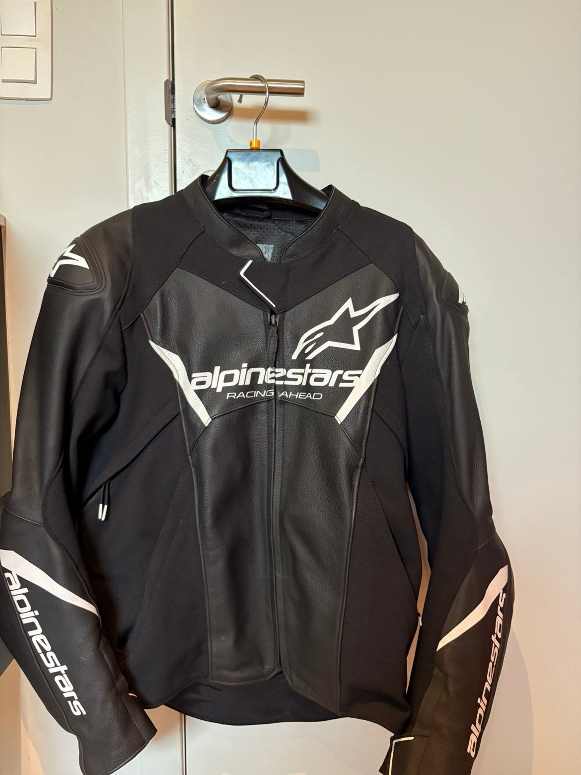 alpinestars faster v3 leren motor jas, Heren, Jas | leer, Ophalen of Verzenden, Nieuw zonder kaartje