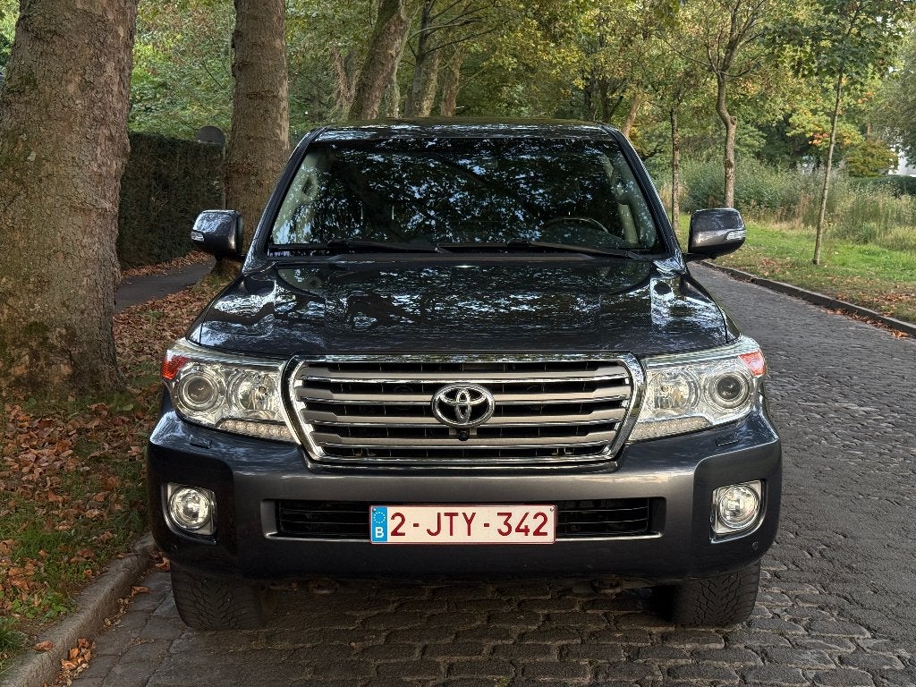 Toyota Land Cruiser Executive 4.5 D4D V8 Lichte Vracht Euro5, Autos, Cuir, Achat, 2 places, Noir