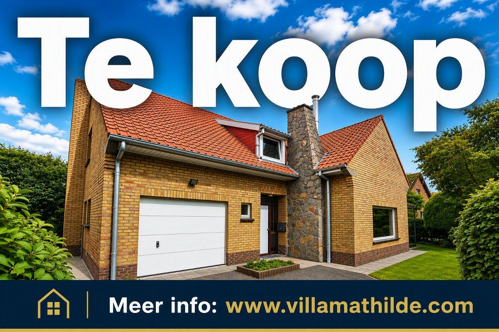 Maison VENTE à Oostende Zandvoorde +Oostende