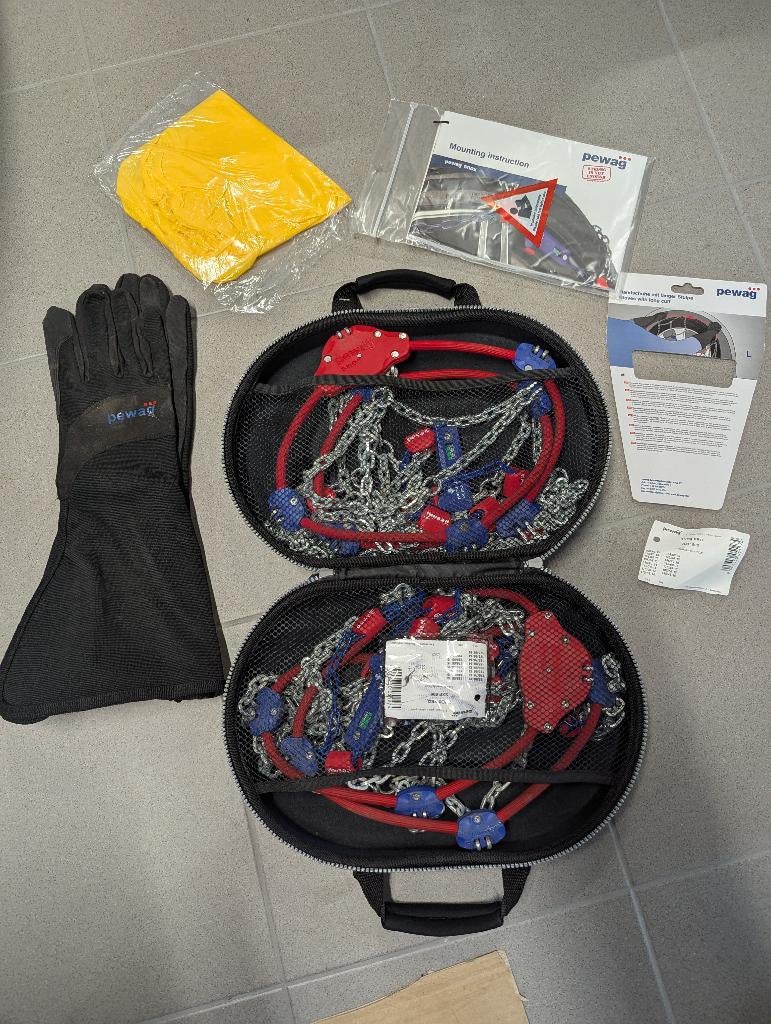 Pewag Snox Pro sneeuwkettingen, Ophalen, Zo goed als nieuw