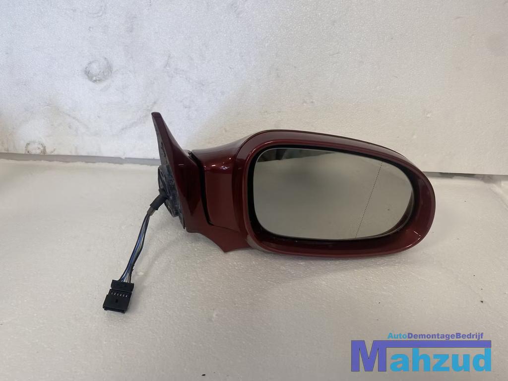 MERCEDES SLK R170 rechts spiegel rood 96-04 red mirror right, Autos : Pièces & Accessoires, Rétroviseurs, Mercedes-Benz, Utilisé