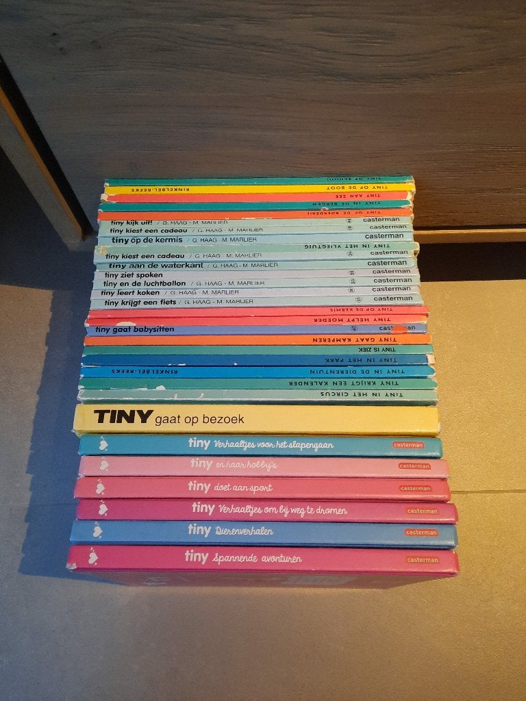 Tiny boeken, Ophalen, Gelezen