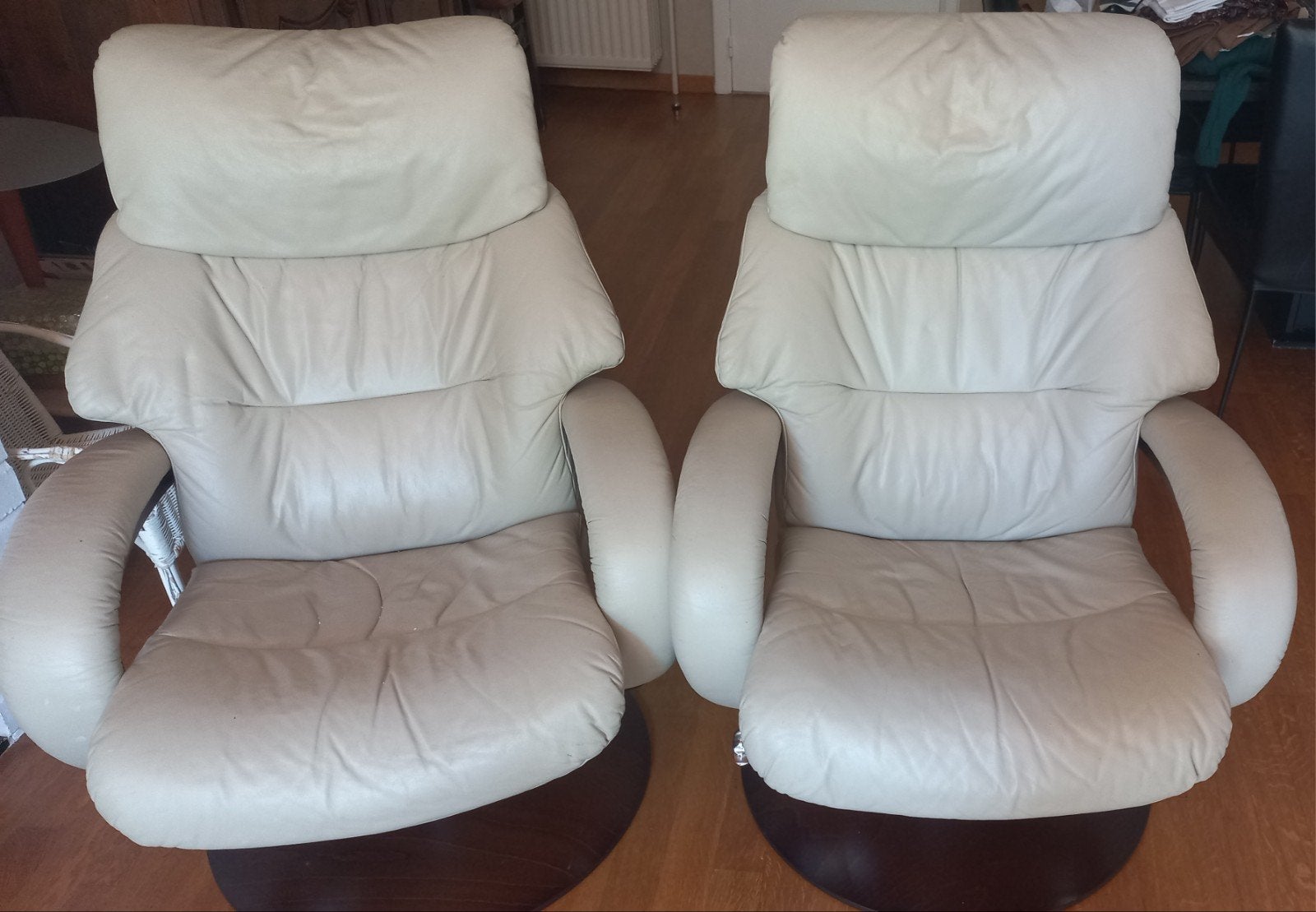 2 vintage Fjords relaxzetels, Huis en Inrichting, Ophalen