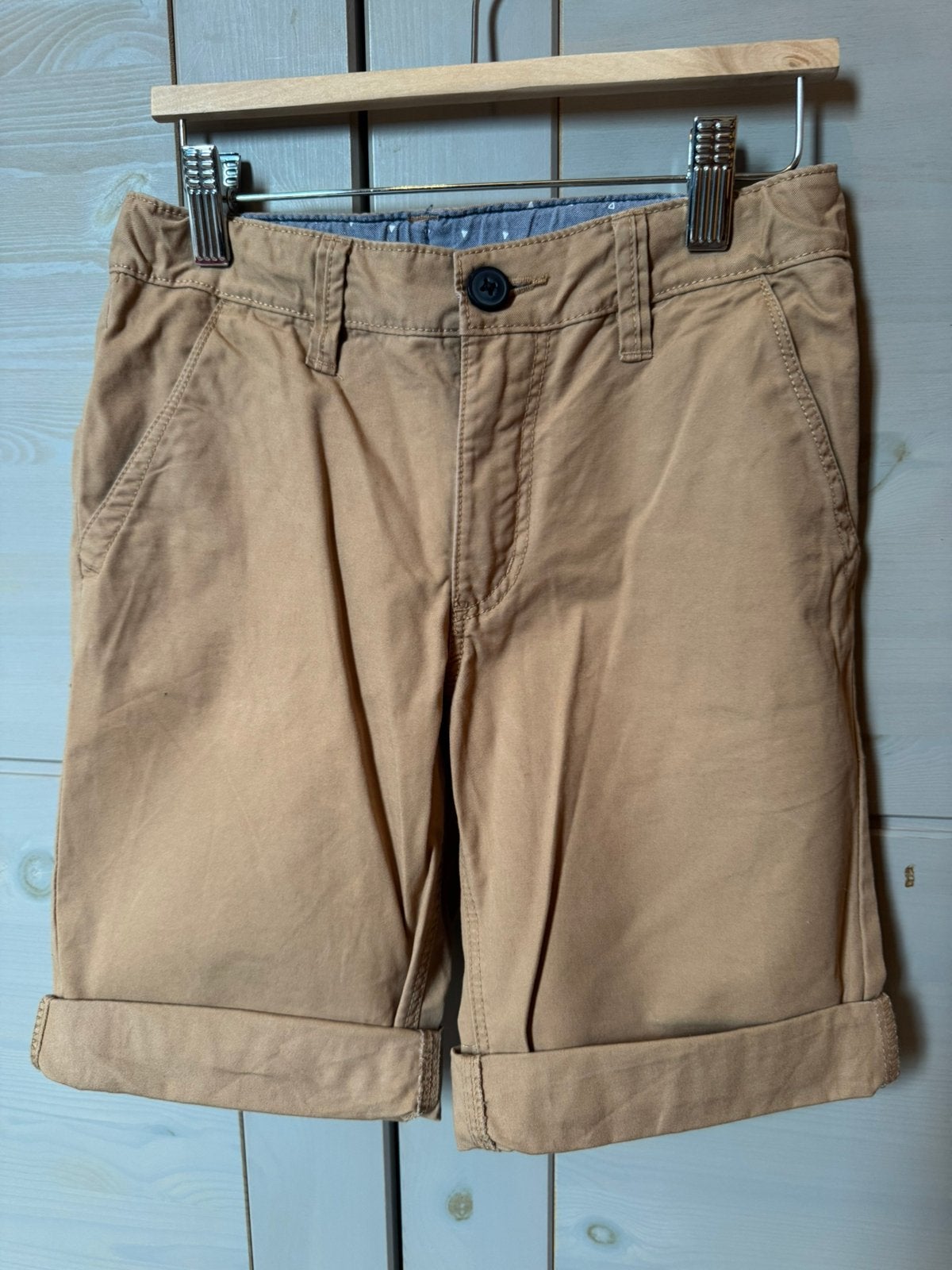 Short jeans beige chinno h&M jongens 140, Enfants & Bébés, Enlèvement ou Envoi, Comme neuf