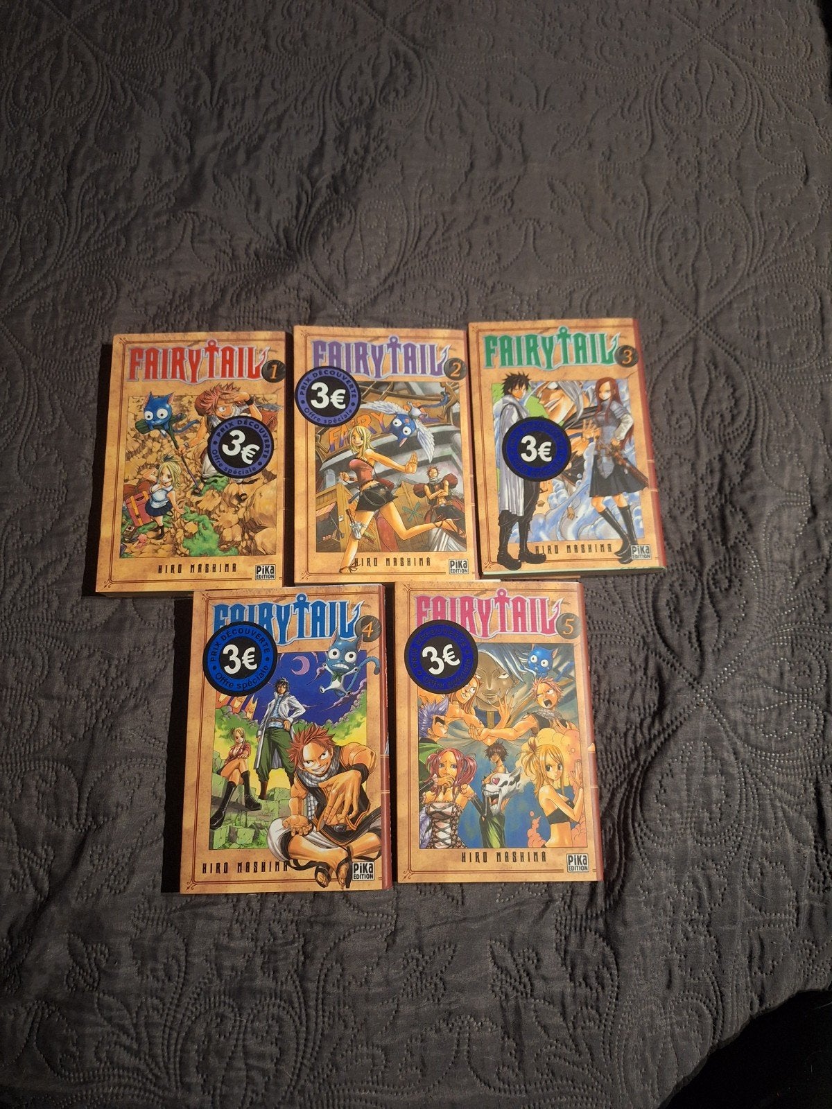 Fairy tail tome 1 à 5, Livres, Enlèvement, Comme neuf