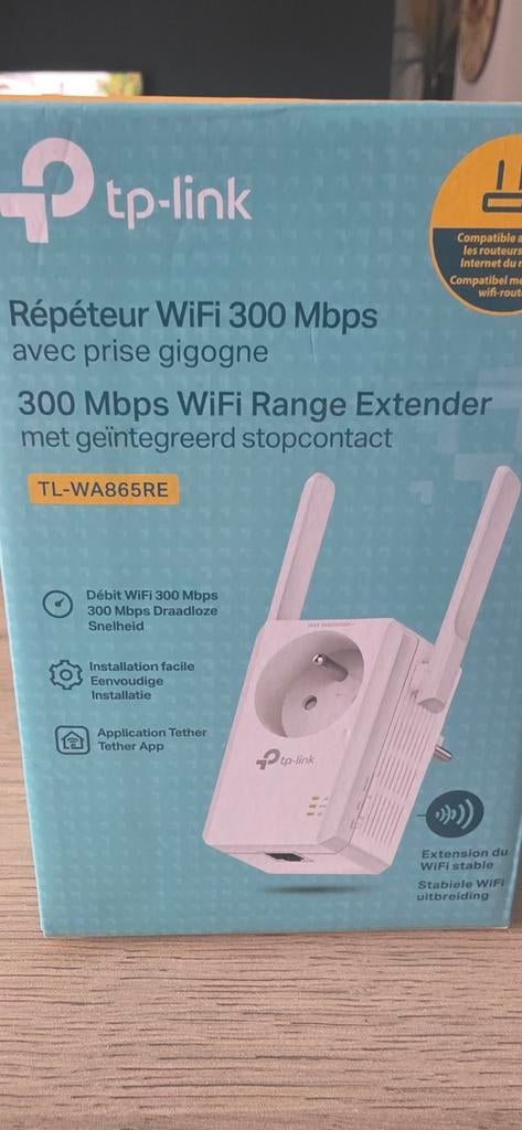 300 Mbps wifi range Extender. TP-link, Computers en Software, Netwerk switches, Ophalen of Verzenden