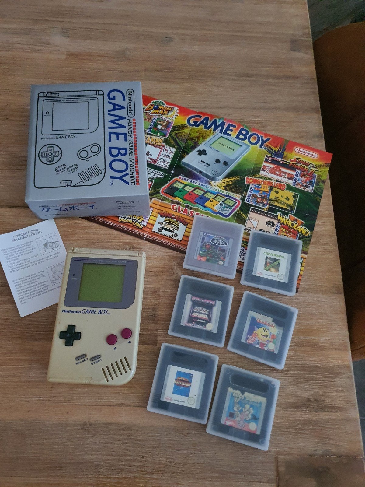 Nintendo classic + games, Ophalen