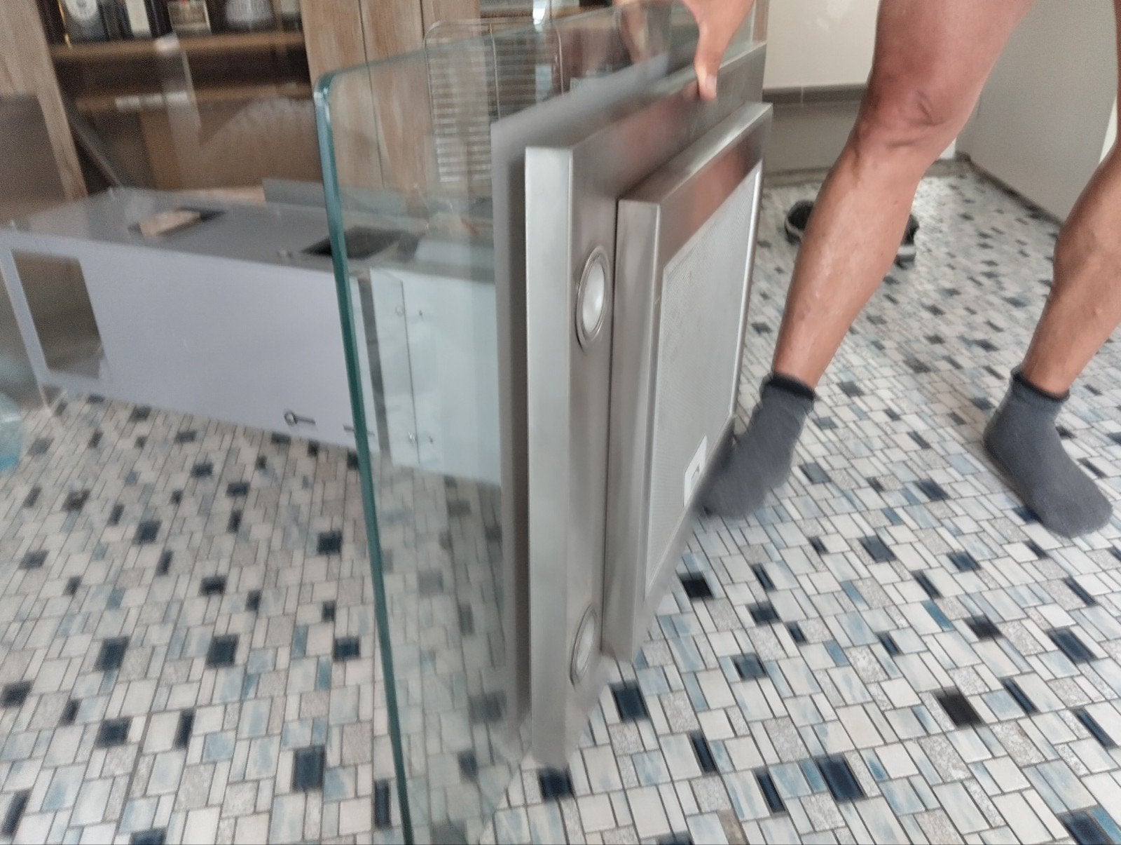 inoxe dampkap, Ophalen, Gebruikt, Inox