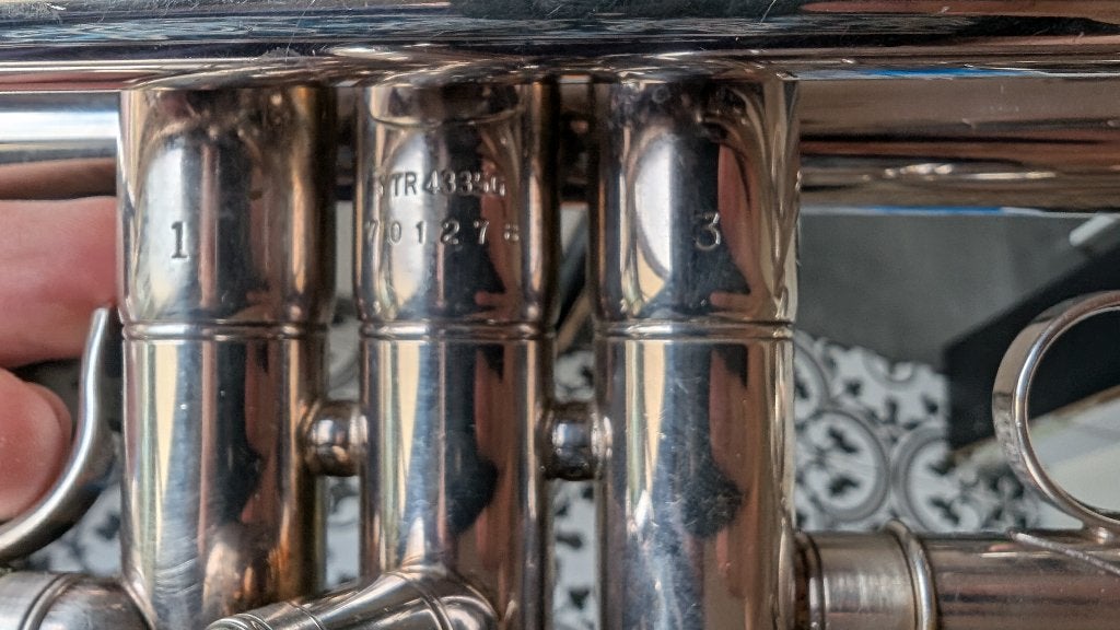Trompet Yamaha, Muziek en Instrumenten, Blaasinstrumenten | Trompetten, Ophalen, Gebruikt, Trompet in si bemol, Met koffer