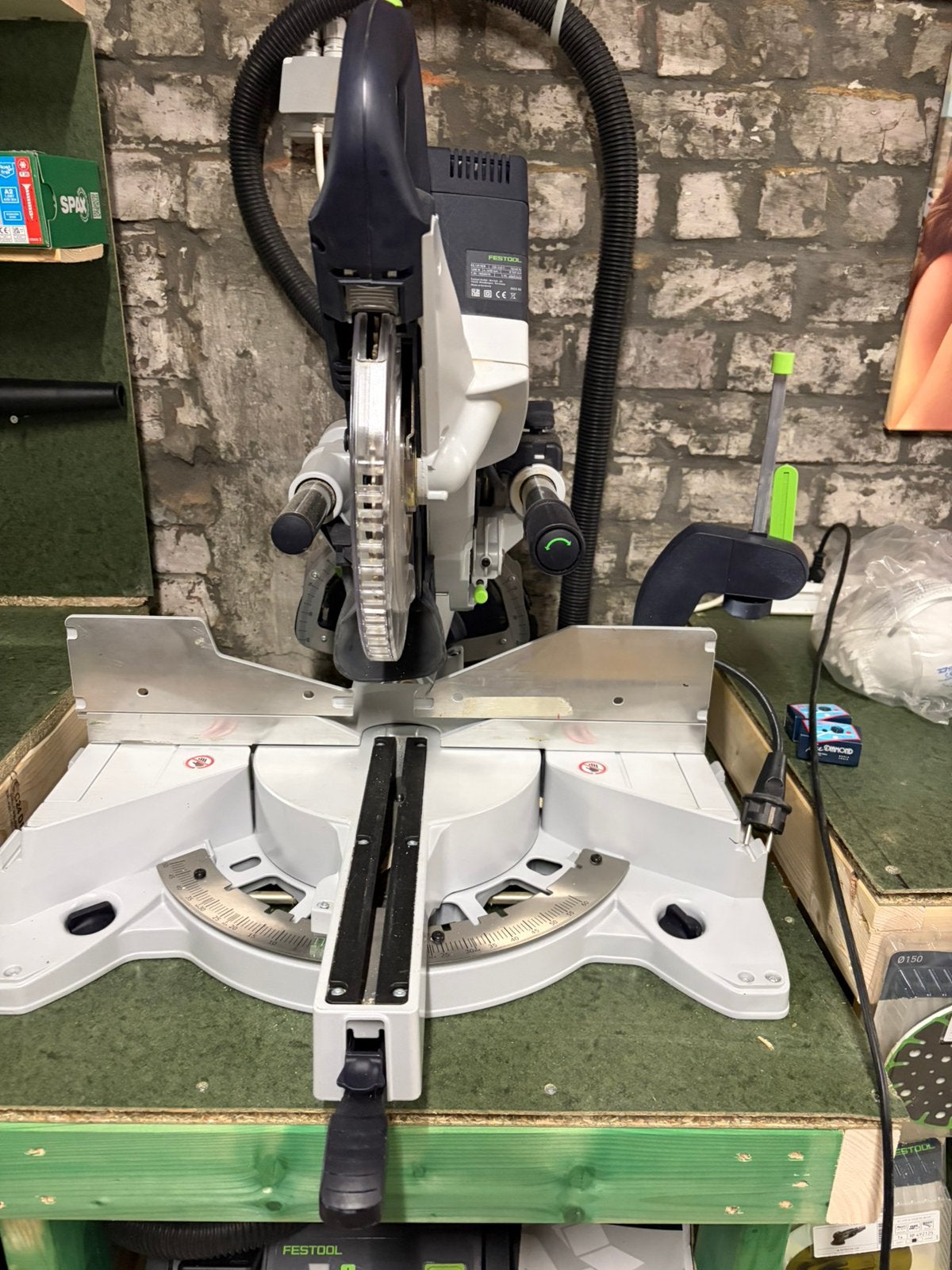 Festool machines, Doe-het-zelf en Bouw, Ophalen, Zo goed als nieuw, Afkortzaag