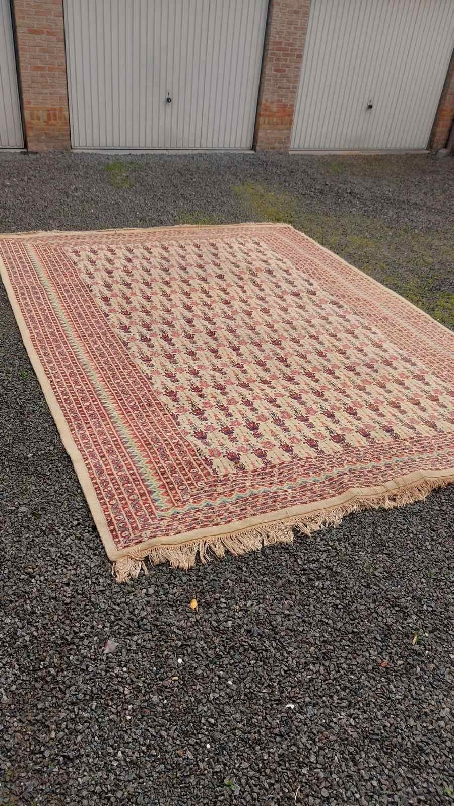 tapis à poignée, Maison & Meubles, 200 cm ou plus, 200 cm ou plus, Enlèvement, Vert