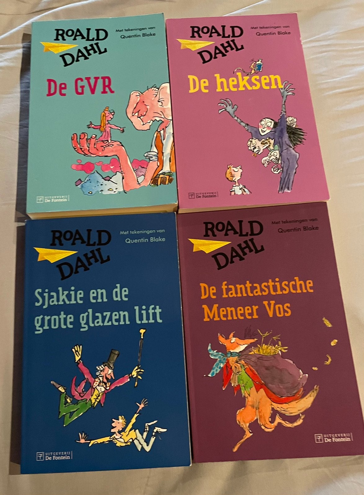 Roald Dahl jeugdboeken €5 per stuk, Enlèvement ou Envoi, Utilisé