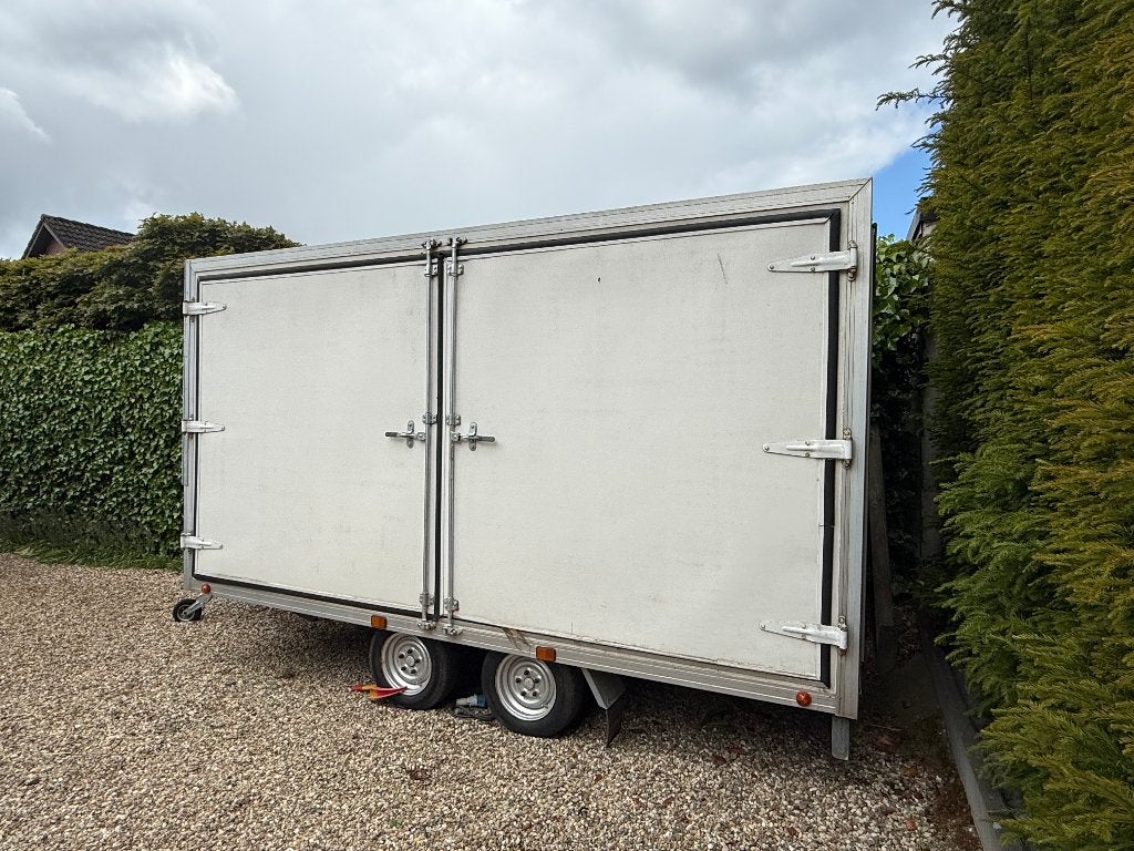 Aanhangwagen met 3 openklapbare panelen, Auto diversen, Aanhangers en Bagagewagens, Gebruikt, Ophalen of Verzenden