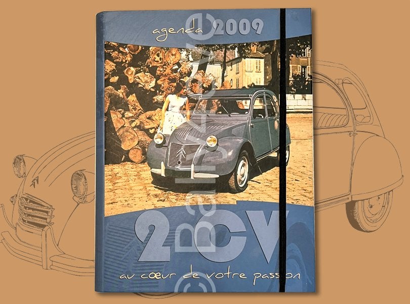 Agenda 2cv 2009 - Au Coeur de Votre Passion, Enlèvement ou Envoi, Comme neuf, Divers auteurs