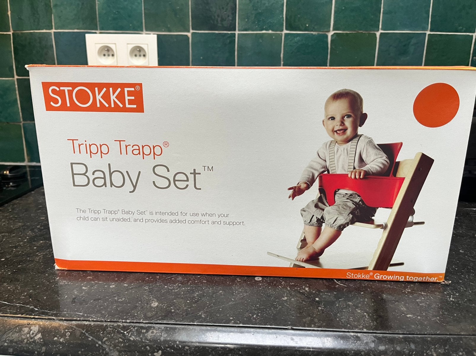 Stokke, baby set, Ophalen of Verzenden, Zo goed als nieuw, Meegroeistoel