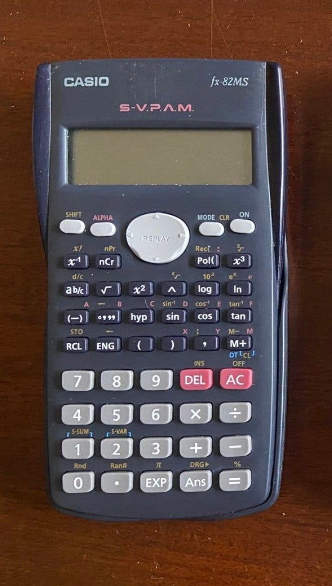 Rekenmachine Casio, Ophalen of Verzenden, Gebruikt